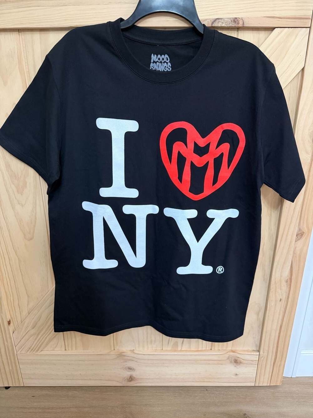 Mood Swings Not In The Mood I Love NY T-Shirt Black Size L